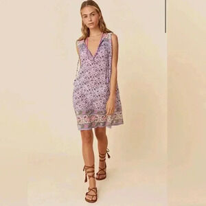 SPELL Sienna Sleeveless Tunic
Dress in Lilac NEW Size XXL